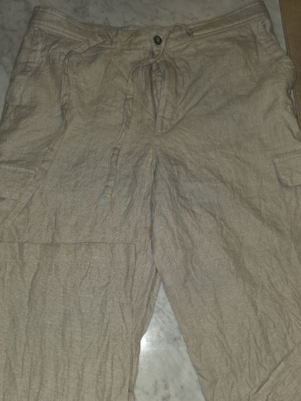 Claiborne Light Beige Cargo Pants